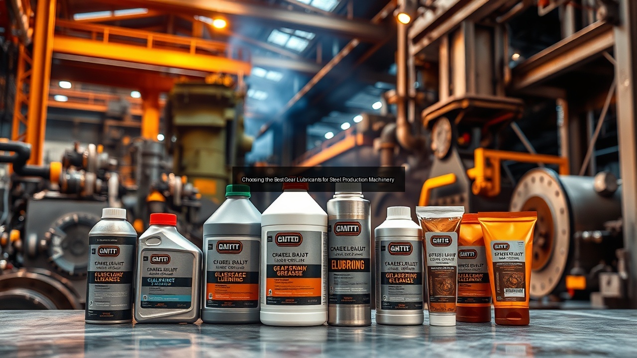 cost gear lubricants manufacturing gear lube rolling mills